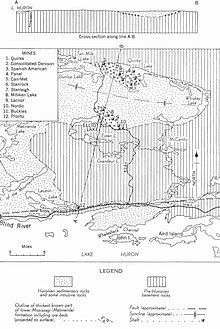 Elliot Lake Mine Map, 1962 Elliot Lake Mine Map.jpg