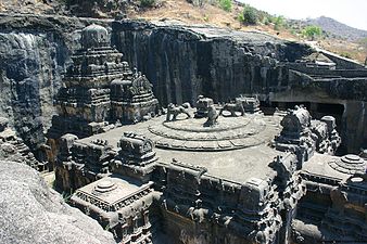 Kailasanath-grottempel (Ellora, Maharashtra)