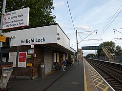 Enfield Lock railway station