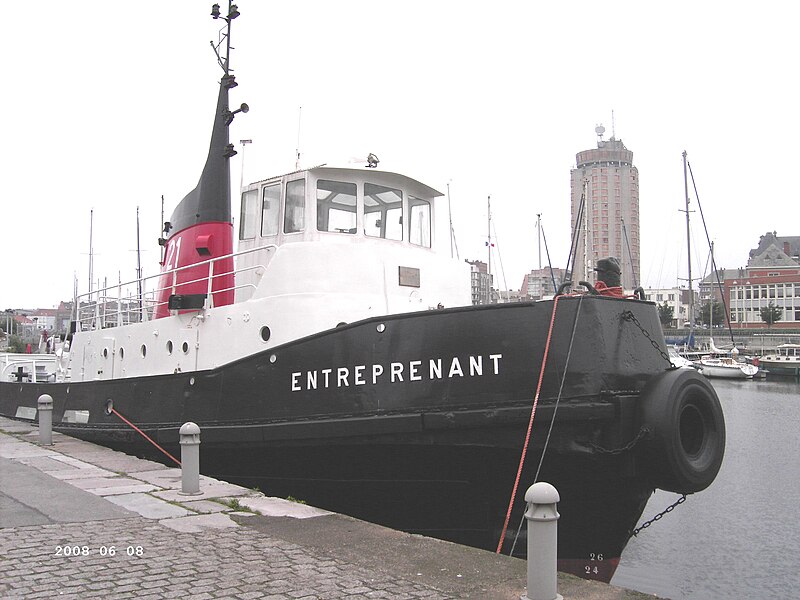 File:Entreprenant remorqueur 1 - musée portuaire de Dunkerque.jpg