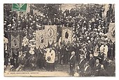 Fête-Dieu à Lesneven avant 1910.