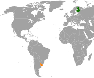 <span class="mw-page-title-main">Finland–Uruguay relations</span> Bilateral relations