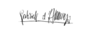 Semnătura lui Gabriele D'Annunzio