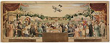 Study for The First Official Airmail Flight (1941), mural by Dorothea Mierisch at the post office in McLeansboro, Illinois First Official Airmail Flight, McLeansboro, Illinois, September 26, 1912 SAAM-1974.28.98 1.jpg