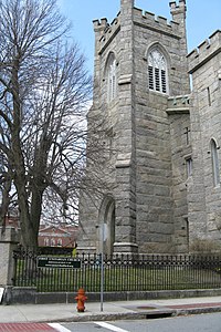 Первый унитарийский Church, New Bedford MA.jpg 