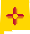 Flag-map of New Mexico.svg