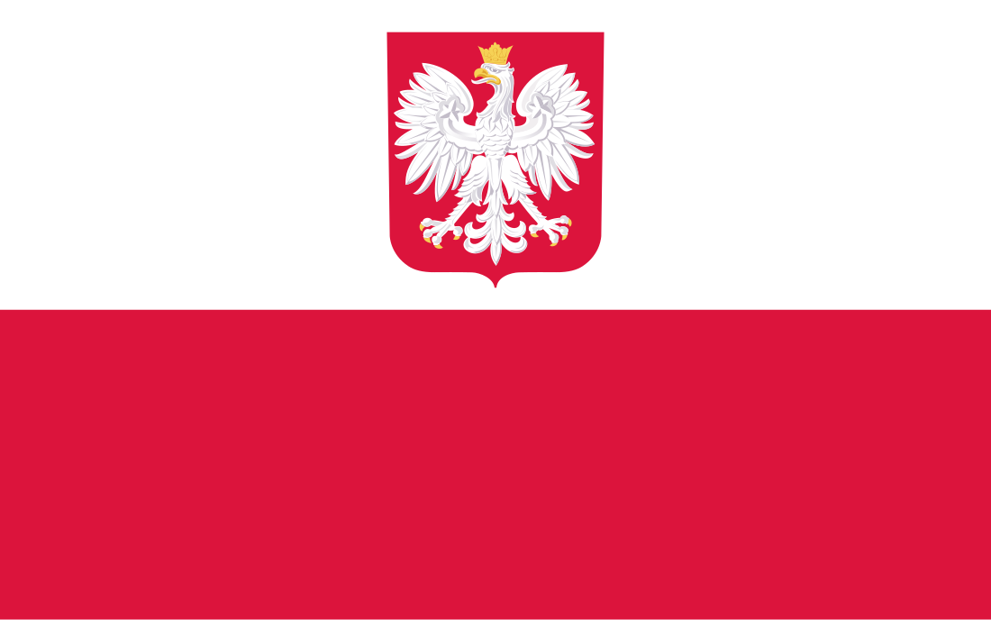 File:Flag of Poland (with coat of arms).svg