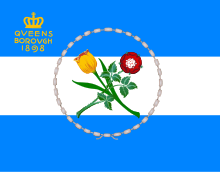 Vlag van Queens