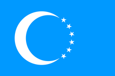 Flagge der Turkmenenfront des Iraks