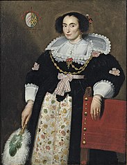 Portrait of Anna van den Bogaerde (1606/1607 - 1641)