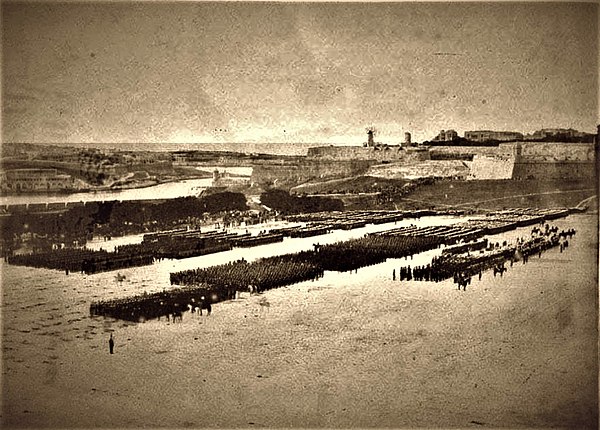 Floriana parade ground, June 1878