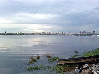 <span class="mw-page-title-main">Flushing Bay</span> Bay in Queens, New York