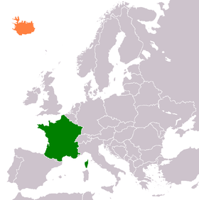 Frankrig og Island