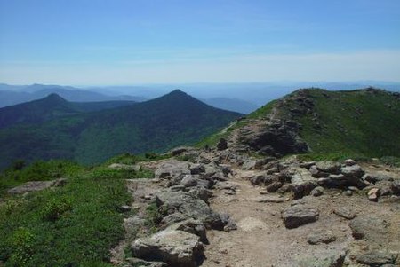 Looking south on the Franconia Ridge Trail.