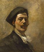 1877ː Portrait of William Merritt Chase