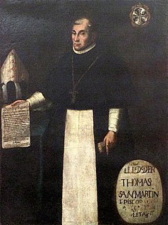 Fray Thomas de San Martín Bolivian priest