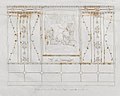 Frescoed wall from the Casa del Granduca di Toscana in Pompeii