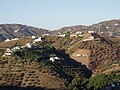 view from Frigiliana to the mountains