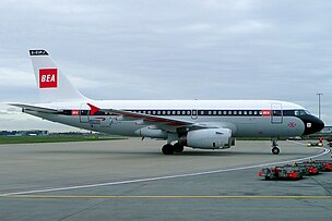 G-EUPJ in retrojet BEA