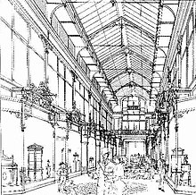 Promenade, Gay's Arcade Gay's Arcade sketch.jpg