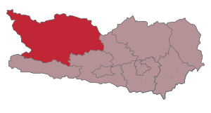 Map of the judicial district of Spittal an der Drau