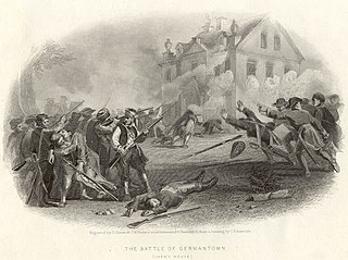 Battle of Germantown October 1777 battle during the American Revolutionary War