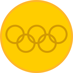 Fáìlì:Gold medal.svg