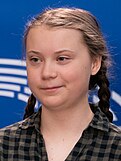 Greta Thunberg, featured on the track