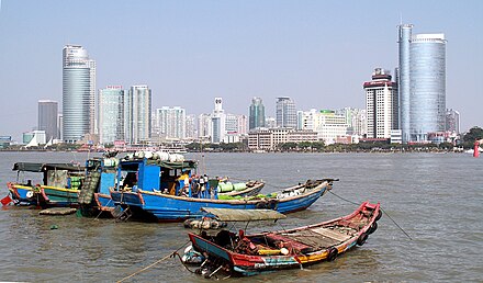 Xiamen skyline, seen from Gulangyu