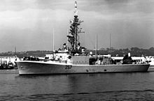 Restigouche in 1992. HMCS Restigouche (DDE 257) in 1992.JPEG
