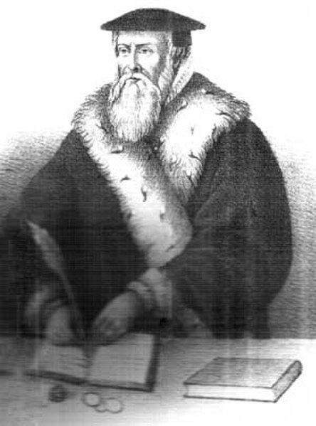 Hans Tausen was one of the first Lutheran preachers and later bishops in Denmark.