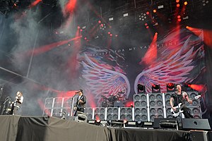 Bullet for My Valentine performing at Hellfest 2018