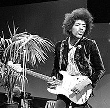 Jimi Hendrix dismissed the single as a "psychedelic barbershop quartet" HendrixHoepla1967-3.jpg