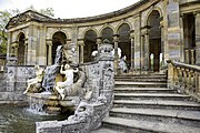 De loggia van Hever Castle