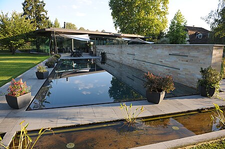 HirzenPavillon mit Schwimmbad