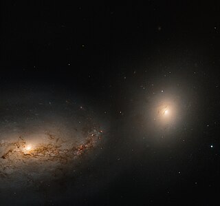 <span class="mw-page-title-main">NGC 3226</span> Dwarf elliptical galaxy in the constellation Leo