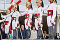 President Dilma Rousseff and Venezuelan President Hugo Chávez with RCG's soldiers on Planalto Palace's ramp