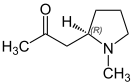 Representación de la estructura química.