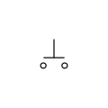 IEEE 315 Contacts, Switches, Contactors, and Relays Symbols (57).svg