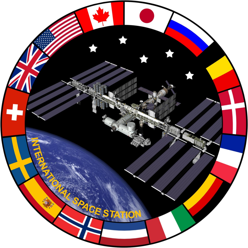 NASA　宇宙ステーション　パッチ