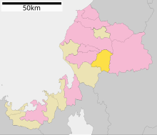 Ikeda in der Präfektur Fukui Ja.svg