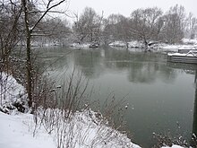 Les îles de Chelles sous la neige