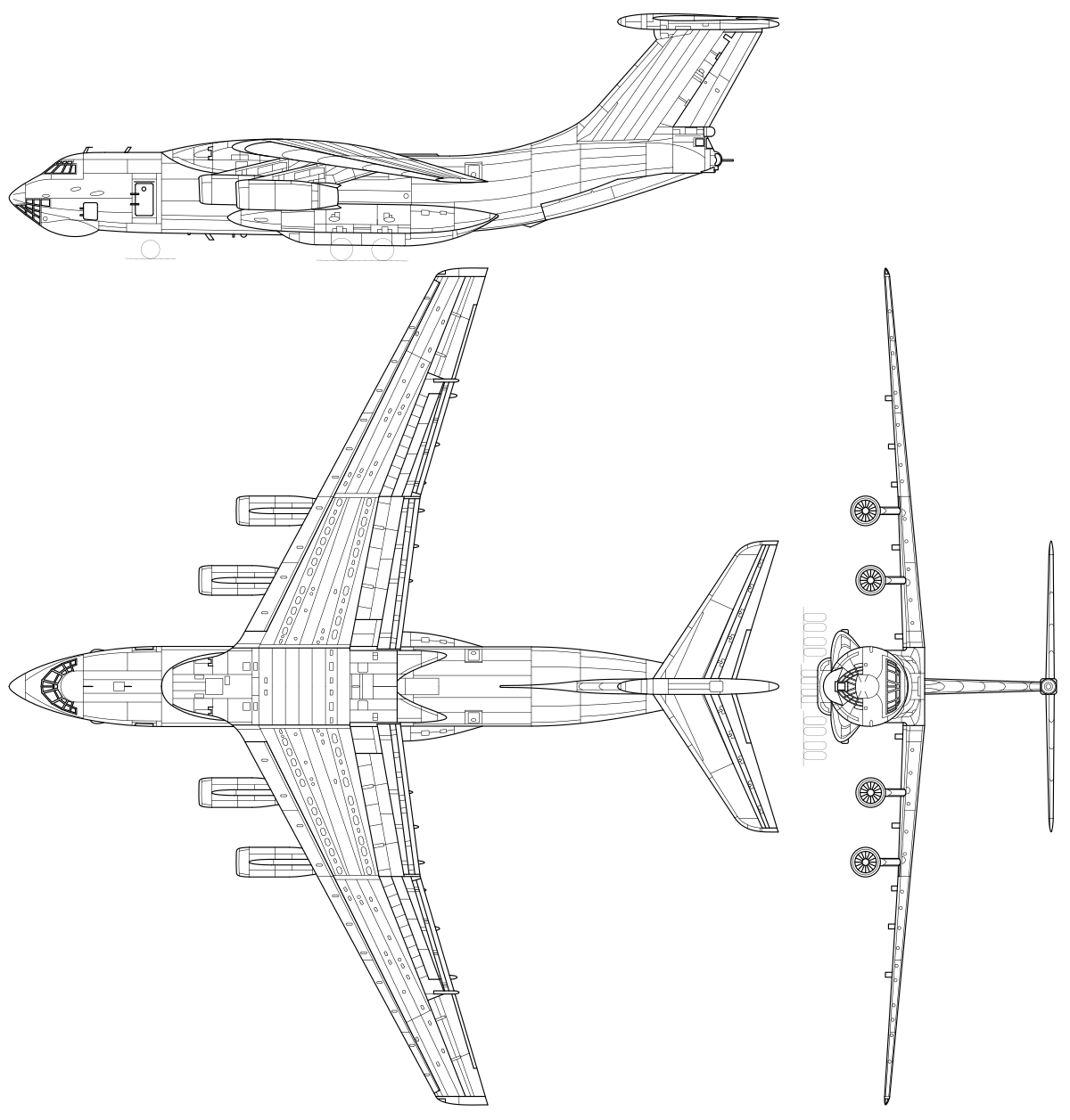 Ил 76 чертеж