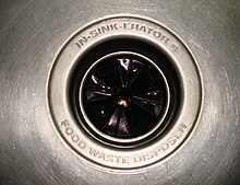 Top view in the sink. The splash guard is visible. In-Sink-Erator.jpg