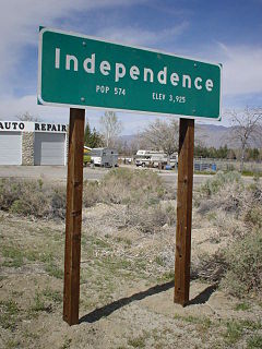 Independence, California Census-designated place in California, United States