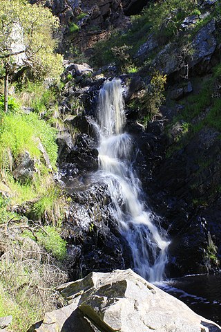 <span class="mw-page-title-main">Ingalalla Waterfalls</span> Waterfall in South Australia