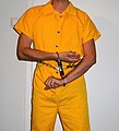 109px Inmate in high security restraints %282%29