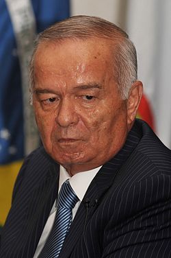 Karimov vierailulla Brasiliassa 2009