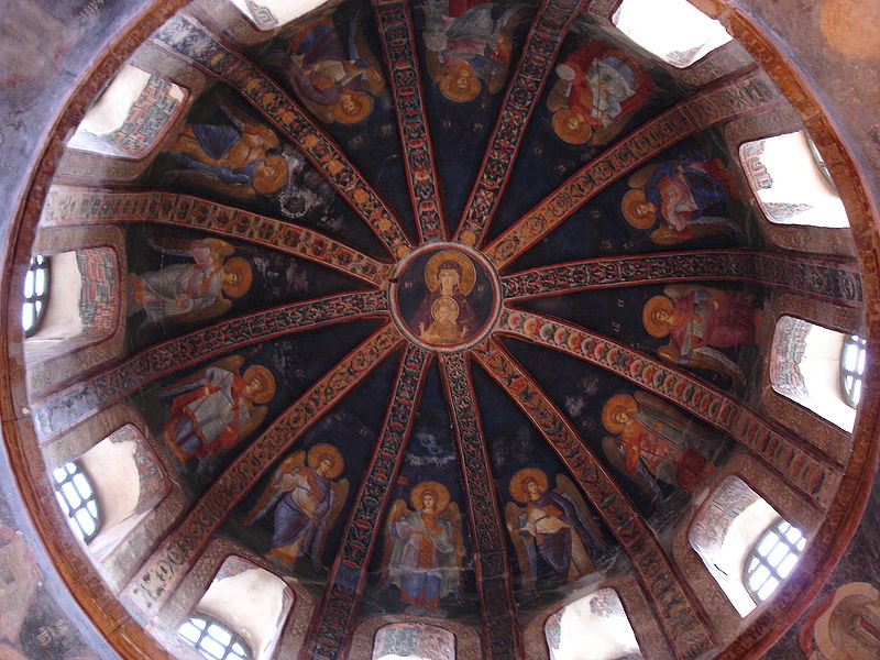 File:Istanbul - S. Salvatore in Chora - Parecclesion - Cupola centrale - Foto G. Dall'Orto 26-5-2006.jpg