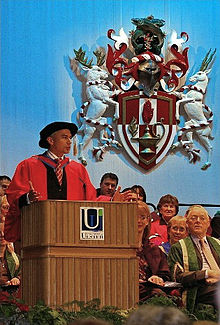 Jonathan Edwards at the University of Ulster Winter Graduation Ceremony, Tuesday, 19 December 2006 JE UU Graduation.jpg